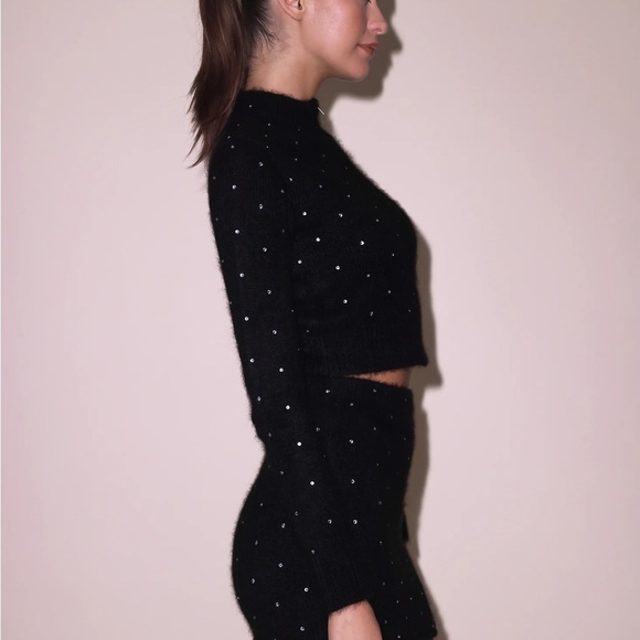 Fleur du Mal Cashmere Mini Skirt L - Picture 5 of 15